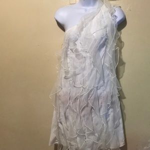 Off shoulder mini dress